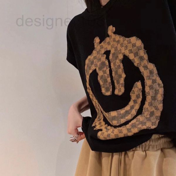 women's hoodies & sweatshirts designer fashion mskin6 buyer shop smiling face printed round neck vest women xia xiaozhong design sleeve, Black 
women's hoodies & sweatshirts designer fashion mskin6 buyer shop smiling face printed round neck vest women xia xiaozhong design sleeve, Black