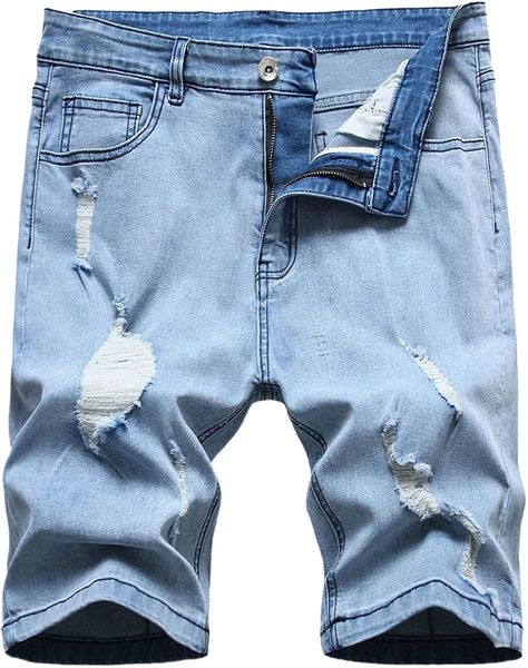 street high jeans slim shorts summer men's hole pants men's pants band 1 85mz#, White;black
street high jeans slim shorts summer men's hole pants men's pants band 1 85mz#, White;black