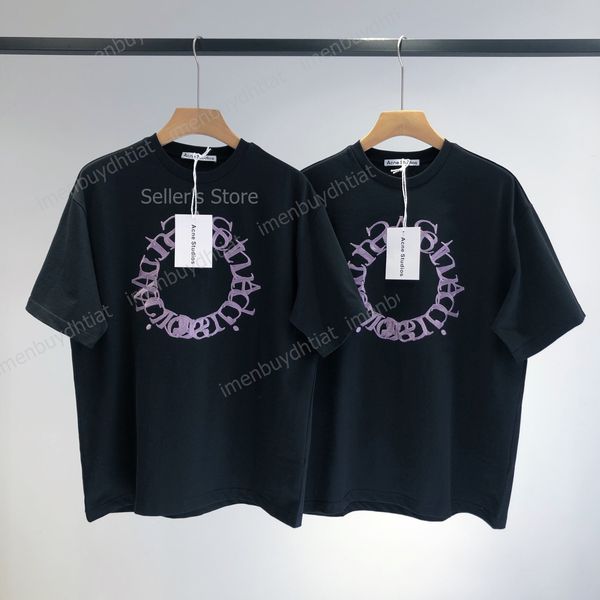 2022 nordic luxury brand ac studios summer short sleeve t shirt round purple letters fashionable oversize lovers simple design tee vetement, White;black
2022 nordic luxury brand ac studios summer short sleeve t shirt round purple letters fashionable oversize lovers simple design tee vetement, White;black