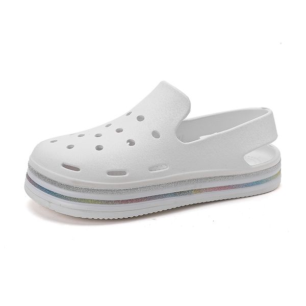 2022 women sandals female summer light hole shoes clogs girl eva new home garden ladies girl beach flat slippers, Black
2022 women sandals female summer light hole shoes clogs girl eva new home garden ladies girl beach flat slippers, Black