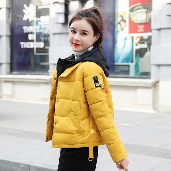 design winter jacket women stand collar female outwear padded short coat patchwork ladies parka mujer invierno 201201, Black
design winter jacket women stand collar female outwear padded short coat patchwork ladies parka mujer invierno 201201, Black
