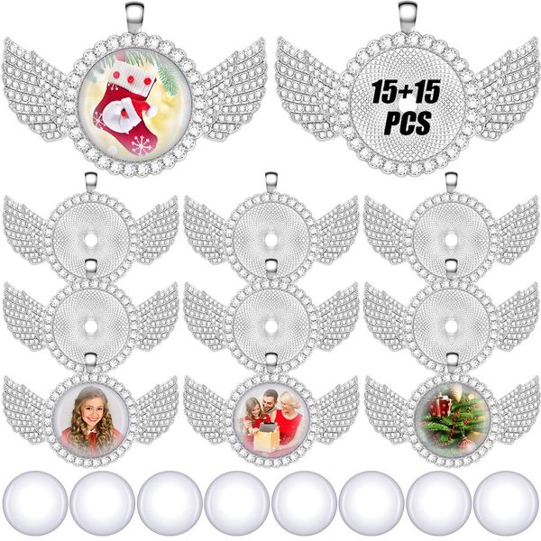 pendant necklaces rhinestone bezel trays set include wing and clear glass cab amghr, Silver
pendant necklaces rhinestone bezel trays set include wing and clear glass cab amghr, Silver
