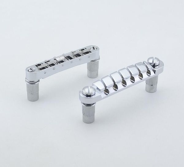 set of hardwares tune-o-matic electric guitar bridge musical instructions #0325 0326
set of hardwares tune-o-matic electric guitar bridge musical instructions #0325 0326