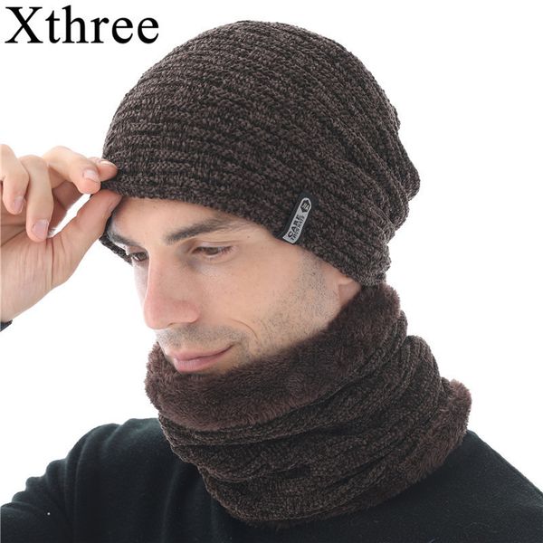 xthree chenille men beanies skullies hat winter knitted scarf with lining male gorras bonnet s for beanie 220817, Blue;gray
xthree chenille men beanies skullies hat winter knitted scarf with lining male gorras bonnet s for beanie 220817, Blue;gray