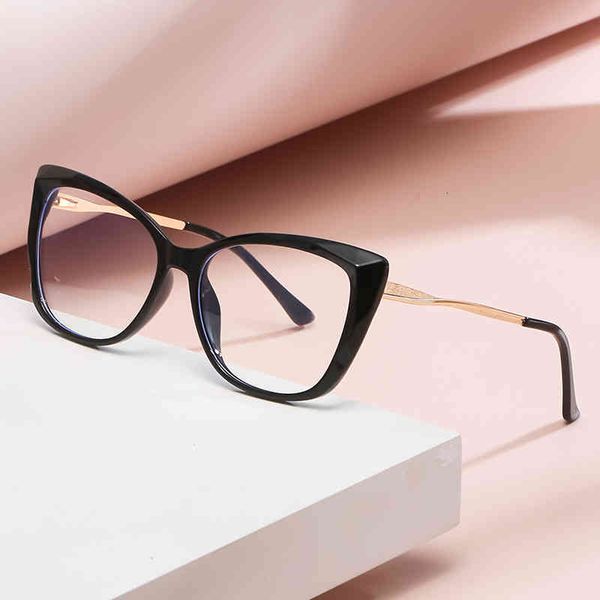 sunglasses tr90 personalized cat eye anti blue light men's decorative frame flat lens sppa w76b, White;black
sunglasses tr90 personalized cat eye anti blue light men's decorative frame flat lens sppa w76b, White;black