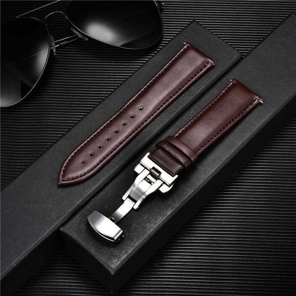 watch bands smooth genuine calfskin leather watchband 18mm 20mm 22mm 24mm straps with solid automatic butterfly buckle business band, Black;brown
watch bands smooth genuine calfskin leather watchband 18mm 20mm 22mm 24mm straps with solid automatic butterfly buckle business band, Black;brown