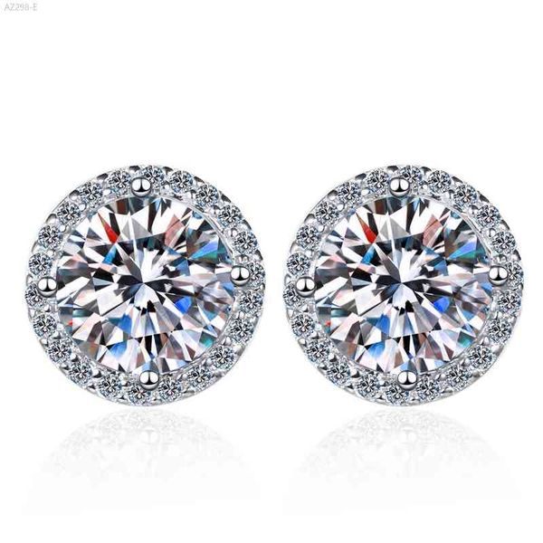 passed diamond test excellent moissanite round shape 925 sterling silver 1- 2ct gem earrings women wedding gift luxury, Golden;silver
passed diamond test excellent moissanite round shape 925 sterling silver 1- 2ct gem earrings women wedding gift luxury, Golden;silver