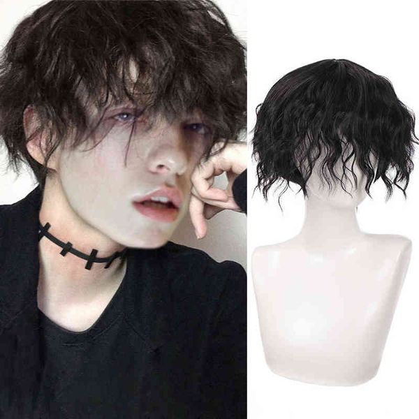 men hair synthetic ailiade short curly wig heat resistant black brown cosplay halloween party for daily false 0527
men hair synthetic ailiade short curly wig heat resistant black brown cosplay halloween party for daily false 0527
