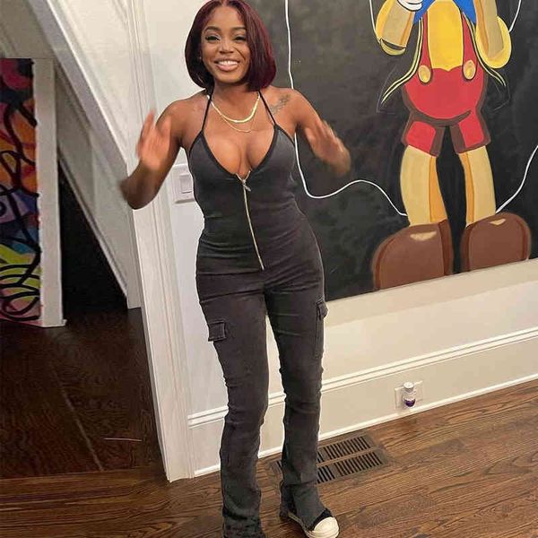 2022 women's dresses spring summer ins new neck zipper street elastic denim jumpsuit club party mini dress, Black;white
2022 women's dresses spring summer ins new neck zipper street elastic denim jumpsuit club party mini dress, Black;white
