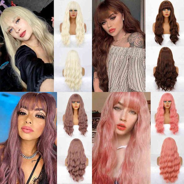 long wavy wigs synthetic ombre blue wig with bangs high temperature fiber for black white women afro cosplay party daily 220622
long wavy wigs synthetic ombre blue wig with bangs high temperature fiber for black white women afro cosplay party daily 220622