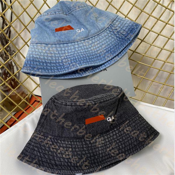 men denim fisherman hat designer embroidery bucket hats flat wide brim sun cap womens sunscreen hat, Blue;gray
men denim fisherman hat designer embroidery bucket hats flat wide brim sun cap womens sunscreen hat, Blue;gray