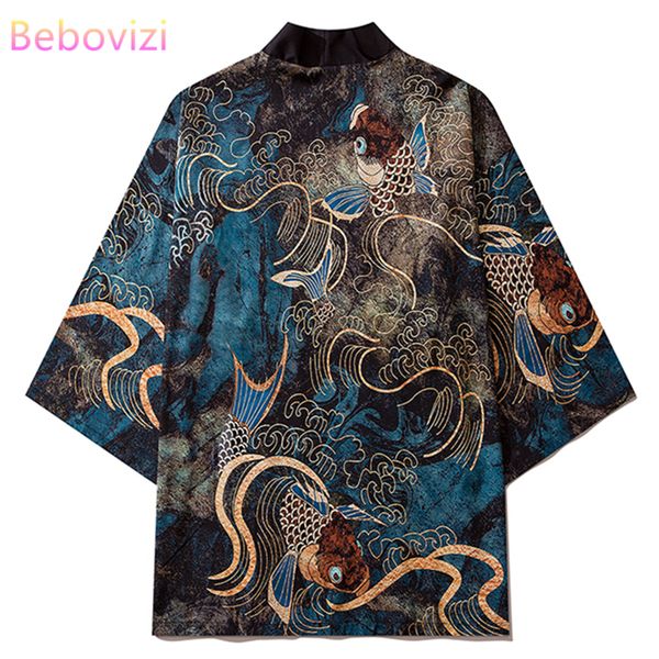 women japanese samurai yukata female men asian clothes kimono cardigan shirt haori women traditional carp print kimono pants set, Red
women japanese samurai yukata female men asian clothes kimono cardigan shirt haori women traditional carp print kimono pants set, Red