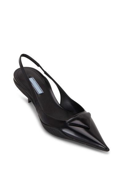 black cool pump women sandals shoes patent leather white pointed slingback brushed triangle designer shoe outdoor dress pumps 35-41
black cool pump women sandals shoes patent leather white pointed slingback brushed triangle designer shoe outdoor dress pumps 35-41