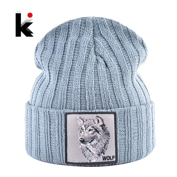 mens beanie with wolf patch autumn knitted skullies caps women winter soft knit bonnet beanies fashion hip hop gorras hats 220816, Blue;gray
mens beanie with wolf patch autumn knitted skullies caps women winter soft knit bonnet beanies fashion hip hop gorras hats 220816, Blue;gray