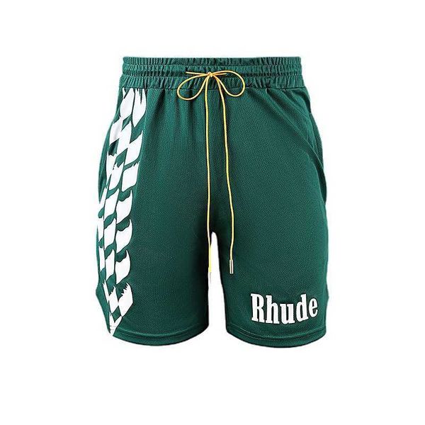 fashion brand rhude shorts men's and women's leisure high street drawstring mesh shorts summer basketball training, White;black
fashion brand rhude shorts men's and women's leisure high street drawstring mesh shorts summer basketball training, White;black