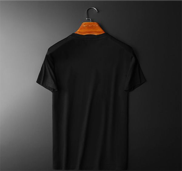 designer mens t shirts summer clothing new trend mercerized heavy industry short sleeve shirt, White;black
designer mens t shirts summer clothing new trend mercerized heavy industry short sleeve shirt, White;black