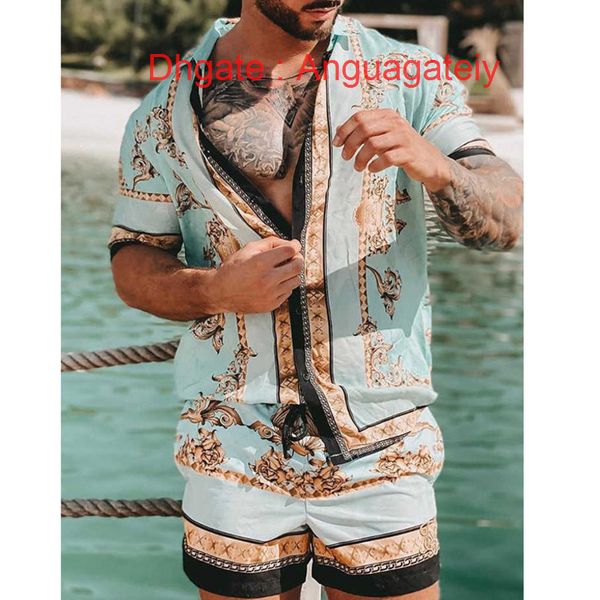 summer fashion mens tracksuit hawaiian sets t-shirts printing luxury men swim short sleeve button shirts beach shorts streetwear casual shir, Gray
summer fashion mens tracksuit hawaiian sets t-shirts printing luxury men swim short sleeve button shirts beach shorts streetwear casual shir, Gray
