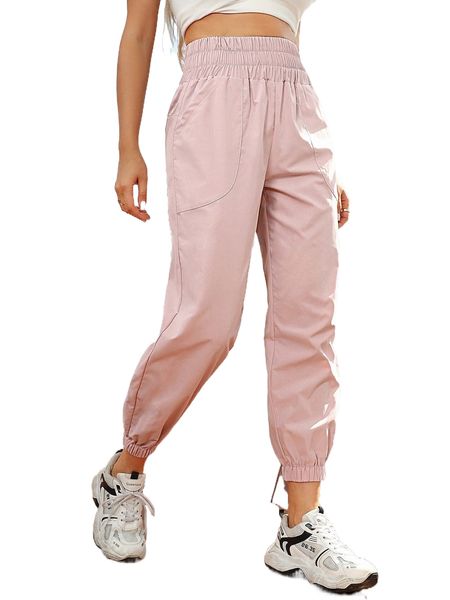 breathable softness shirred waist sports pants k2kf#, Gray
breathable softness shirred waist sports pants k2kf#, Gray