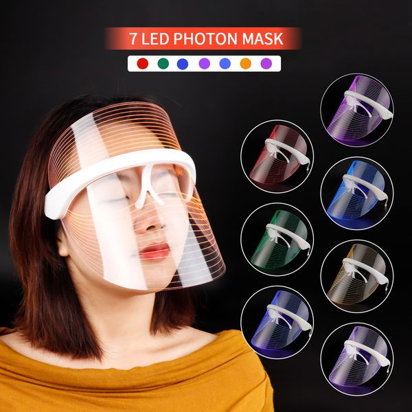 7 colors led light therapy face mask pn instrument anti-aging anti acne wrinkle removal skin tighten beatuy spa treatmentnew
7 colors led light therapy face mask pn instrument anti-aging anti acne wrinkle removal skin tighten beatuy spa treatmentnew