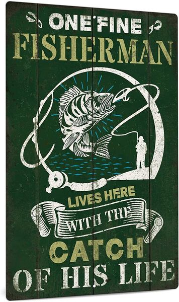fishing sign, vintage outdoor wall decor for lake house, cabin, beach, bar, man cave, garage, gift for man, dad, 12x8 inches
fishing sign, vintage outdoor wall decor for lake house, cabin, beach, bar, man cave, garage, gift for man, dad, 12x8 inches