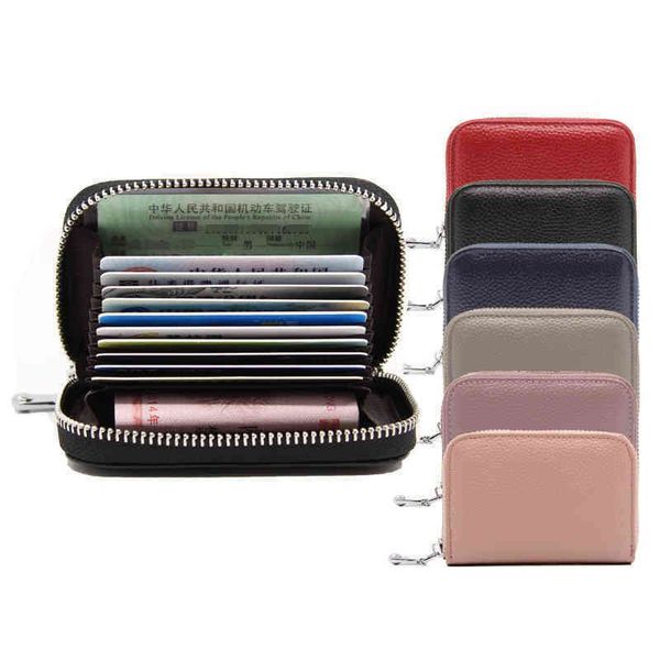 wallets women business card holder cow leather wallet prevent rfid female credit red blue purple new 220627, Red;black
wallets women business card holder cow leather wallet prevent rfid female credit red blue purple new 220627, Red;black
