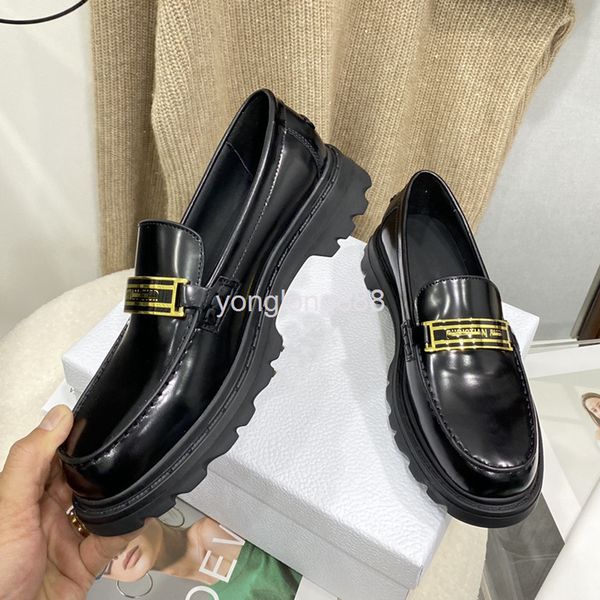 dress shoes spring and autumn letters are fashionable, versatile, thin, one foot pedals small leather shoes, lazy thick heels, soled lefu, Black
dress shoes spring and autumn letters are fashionable, versatile, thin, one foot pedals small leather shoes, lazy thick heels, soled lefu, Black