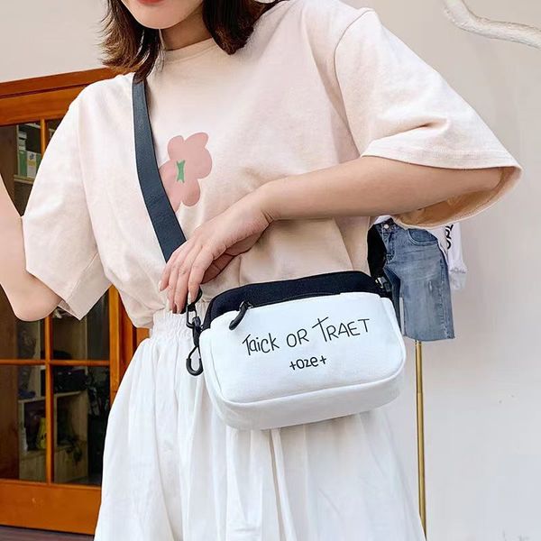 bag women's versatile printed single shoulder messenger bag