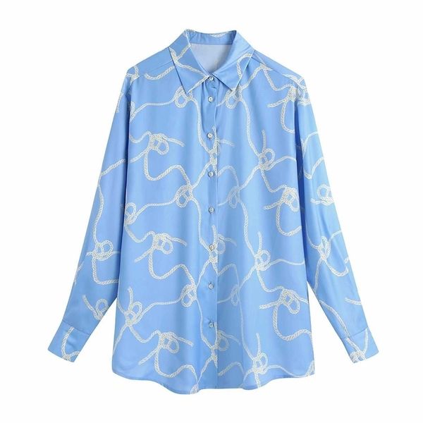 fashion women printed shirt long sleeves satin blouse casual buttoned chic lady woman haut femme 210709, White
fashion women printed shirt long sleeves satin blouse casual buttoned chic lady woman haut femme 210709, White