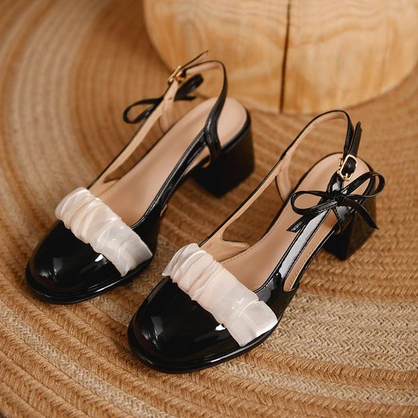 dress shoes ladies sandals 2022 summer fashion baotou high heels bow casual round toe shallow mouth thick women's shoesdress, Black
dress shoes ladies sandals 2022 summer fashion baotou high heels bow casual round toe shallow mouth thick women's shoesdress, Black