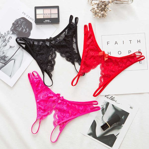 women's underwear lace transparent traceless open crotch file style sao hollow t-pants low waist fun underwear, Black;white
women's underwear lace transparent traceless open crotch file style sao hollow t-pants low waist fun underwear, Black;white