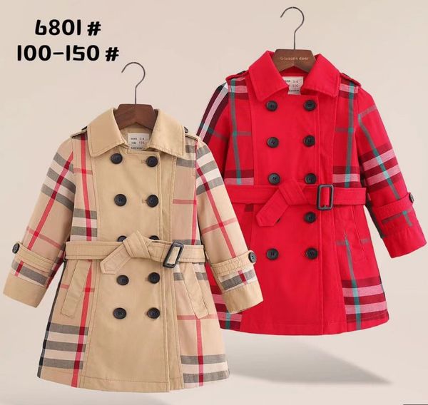 designer kids plaid trench coat girls boys lapel double breasted belt outwear 2022 autumn children casual clothing q8071, Camo
designer kids plaid trench coat girls boys lapel double breasted belt outwear 2022 autumn children casual clothing q8071, Camo
