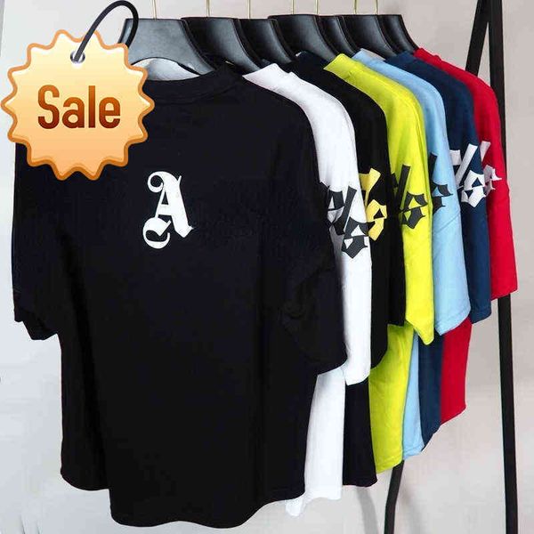 high version men's and women's t-shirt palm 22ss back angel letter printing tide hip-hop round neck short-sleeved tshirt fashion1s, White;black
high version men's and women's t-shirt palm 22ss back angel letter printing tide hip-hop round neck short-sleeved tshirt fashion1s, White;black