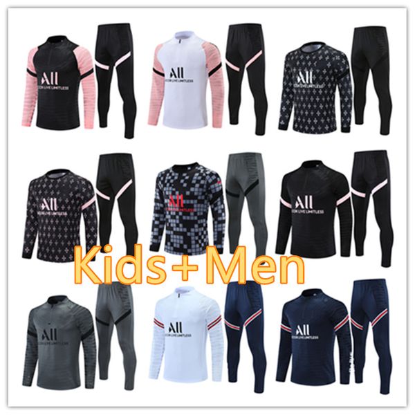 2021 2022 kids soccer tracksuit jacket men long sleeves survetement sets hommes sportswear training suits footbal fashion designer clothes m, Black
2021 2022 kids soccer tracksuit jacket men long sleeves survetement sets hommes sportswear training suits footbal fashion designer clothes m, Black