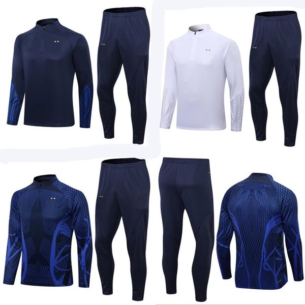 2022 french mbappe jerseys soccer tracksuit track suits griezmann kimpembe fekir jacket pogba kante chandal pavard training suits sports wea, Black;yellow
2022 french mbappe jerseys soccer tracksuit track suits griezmann kimpembe fekir jacket pogba kante chandal pavard training suits sports wea, Black;yellow