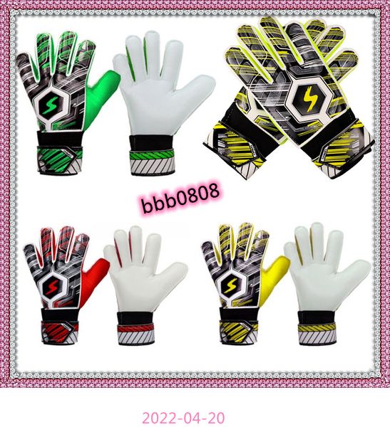 1 pair children youth soccer goalkeeper gloves finger protection football goalie anti-slip gloves training vv, Black
1 pair children youth soccer goalkeeper gloves finger protection football goalie anti-slip gloves training vv, Black