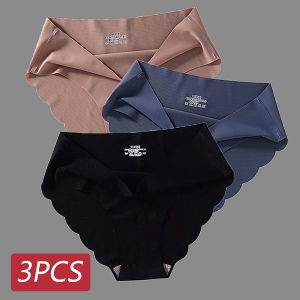 3pcs seamless silk panties women underwear female underpants briefs woman lingerie ice -xl, Black;pink
3pcs seamless silk panties women underwear female underpants briefs woman lingerie ice -xl, Black;pink