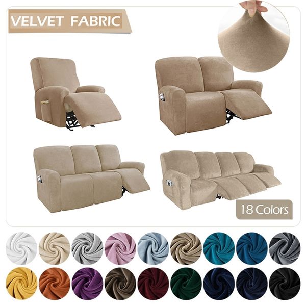 velvet fabric recliner chair cover lazy boy recliner velvet chair cover elastic 1/2/3/4 seat recliner sofa cover for living room 220524
velvet fabric recliner chair cover lazy boy recliner velvet chair cover elastic 1/2/3/4 seat recliner sofa cover for living room 220524