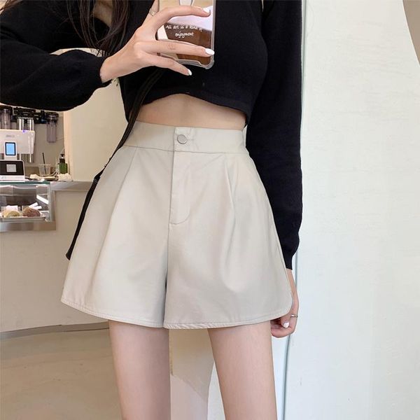 women's shorts women's shorts leather spring and autumn 2022 thin casual boot pants high waist wide legrachel, White;black
women's shorts women's shorts leather spring and autumn 2022 thin casual boot pants high waist wide legrachel, White;black