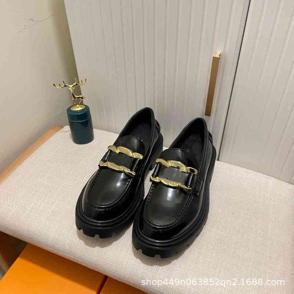dress shoes straight metal label lofook shoes style flat toe thick soled women's fashion in summer vwn2, Black
dress shoes straight metal label lofook shoes style flat toe thick soled women's fashion in summer vwn2, Black