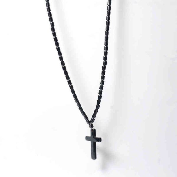 hematite pendant necklace for men women cross religion jewelry magnetic hematite bead, Silver
hematite pendant necklace for men women cross religion jewelry magnetic hematite bead, Silver