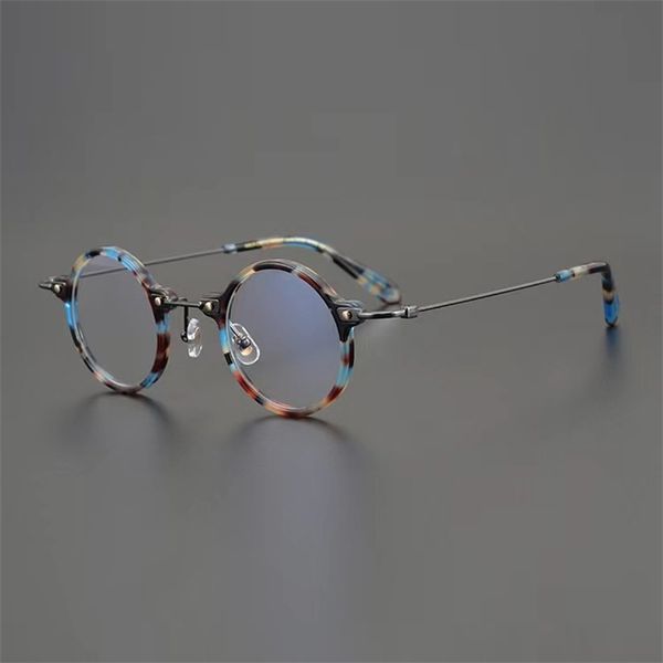 80% off stores online super mini gold beam handmade round frame of china collection plate myopia glasses frame for men and women, White;black
80% off stores online super mini gold beam handmade round frame of china collection plate myopia glasses frame for men and women, White;black