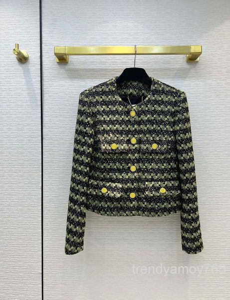 women's jackets plaid woven short coat elegant thousand bird lattice sequin breasted jacket spring and autumn high end, Black;brown
women's jackets plaid woven short coat elegant thousand bird lattice sequin breasted jacket spring and autumn high end, Black;brown