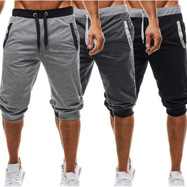 bermuda men summer leisure knee length shorts color patchwork joggers short sweatpants trousers 220622, White;black
bermuda men summer leisure knee length shorts color patchwork joggers short sweatpants trousers 220622, White;black