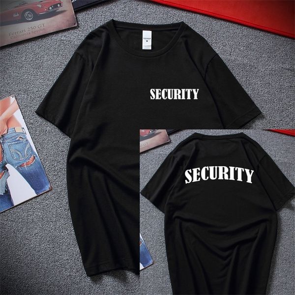 security tshirt event bouncer staff printed uniform front and back 220624, White;black
security tshirt event bouncer staff printed uniform front and back 220624, White;black