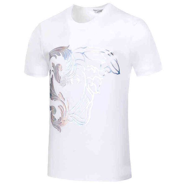 summer new style classic fashion menswear medusa colorful print slim round neck short sleeve t-shirt men, White;black
summer new style classic fashion menswear medusa colorful print slim round neck short sleeve t-shirt men, White;black