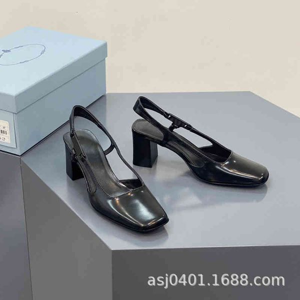 dress shoes women's mary shoes spring and summer french small leather square head thick heel back empty single cowhide women's 538, Black
dress shoes women's mary shoes spring and summer french small leather square head thick heel back empty single cowhide women's 538, Black