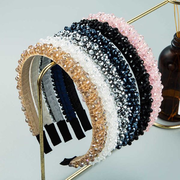 heming hair hoop korean face washing new headband fine edge size crystal handmade beaded net red same accessories, Silver
heming hair hoop korean face washing new headband fine edge size crystal handmade beaded net red same accessories, Silver