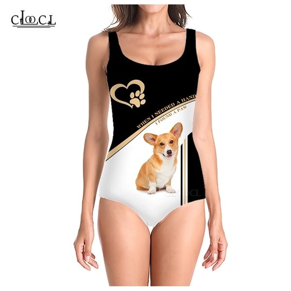 summer est welsh corgi 3d printed sleeveless women swimsuit fashion swimsuit beach swimwear w220617, White;black
summer est welsh corgi 3d printed sleeveless women swimsuit fashion swimsuit beach swimwear w220617, White;black