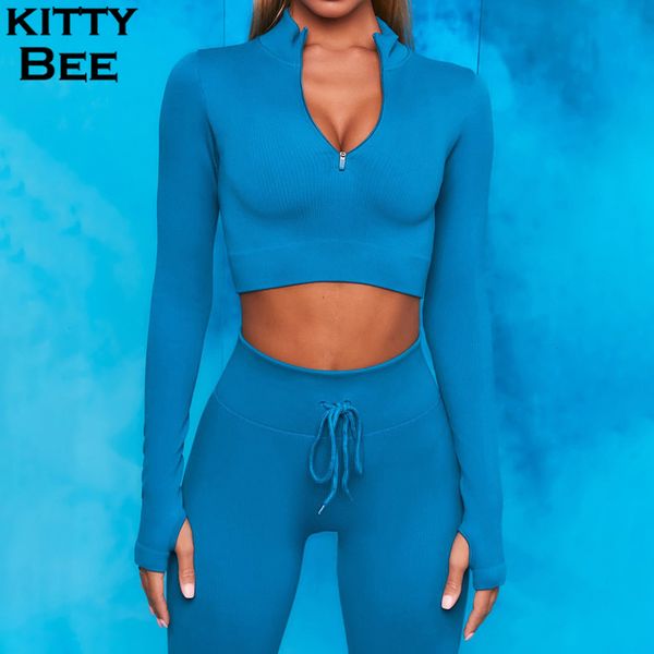 2 piece sport set women suit for fitness yoga gym clothing outfit zipper crop drawstring leggings tracksuit 220325, Gray
2 piece sport set women suit for fitness yoga gym clothing outfit zipper crop drawstring leggings tracksuit 220325, Gray