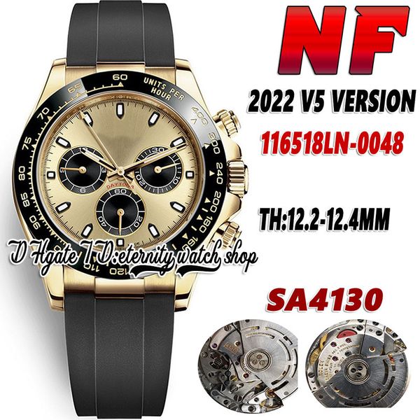 2022 nf v5 th:12.4mm oi116518 nf4130 chronograph automatic mens watch black ceramics bezel gold dial 904l stainless steel gold case rubber e, Slivery;brown
2022 nf v5 th:12.4mm oi116518 nf4130 chronograph automatic mens watch black ceramics bezel gold dial 904l stainless steel gold case rubber e, Slivery;brown